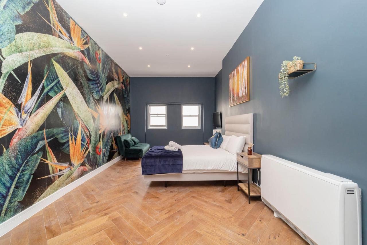 Morden Studio Flat Moments Away From Brighton Seafront Apartment Exterior foto