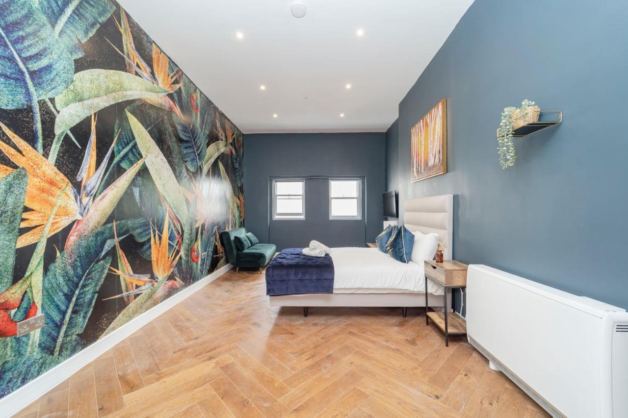 Morden Studio Flat Moments Away From Brighton Seafront Apartment Exterior foto