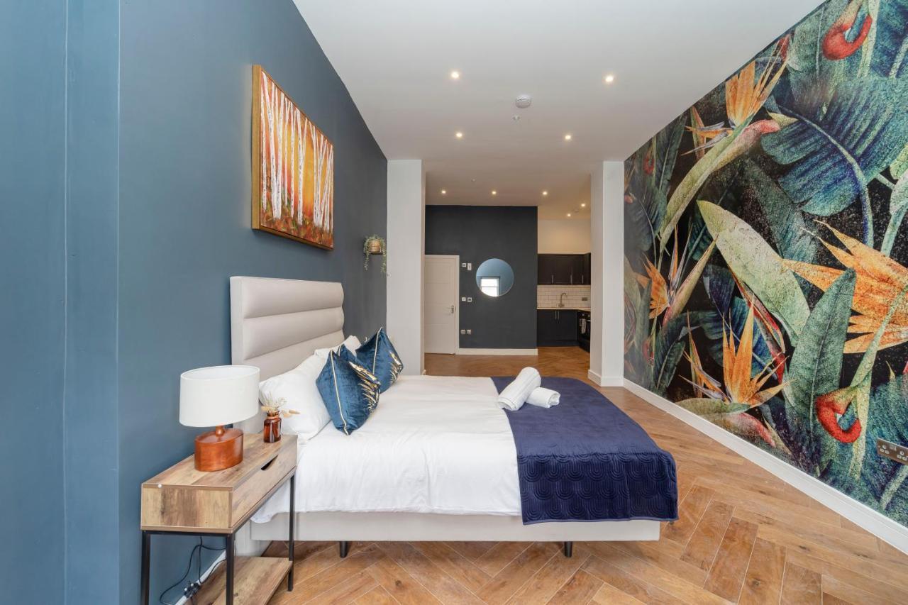 Morden Studio Flat Moments Away From Brighton Seafront Apartment Exterior foto