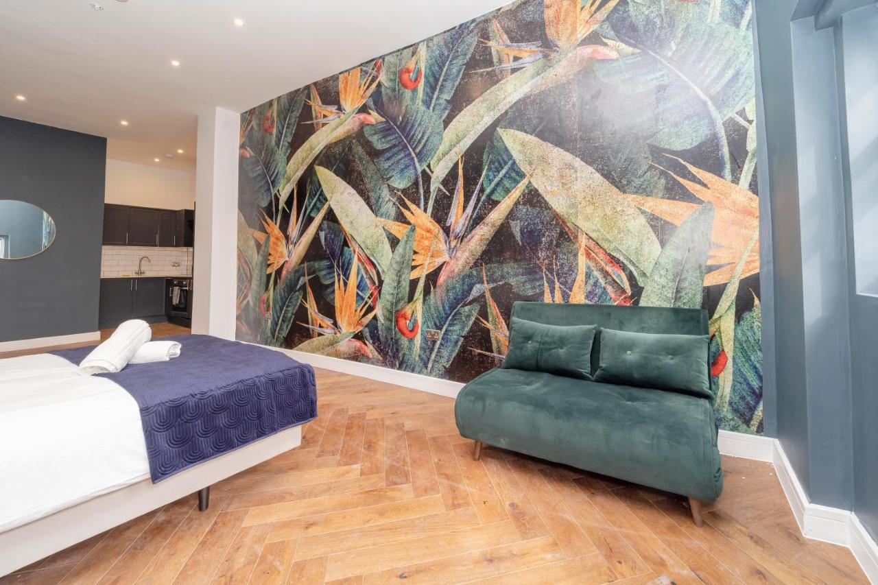 Morden Studio Flat Moments Away From Brighton Seafront Apartment Exterior foto